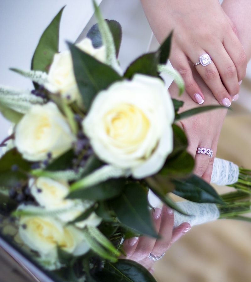 Elegant wedding details