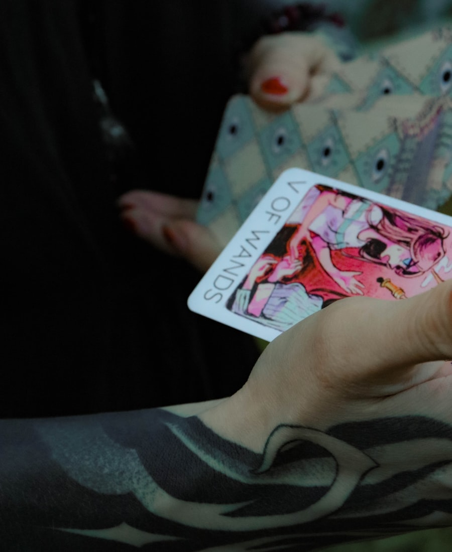 Mystical tarot service visual