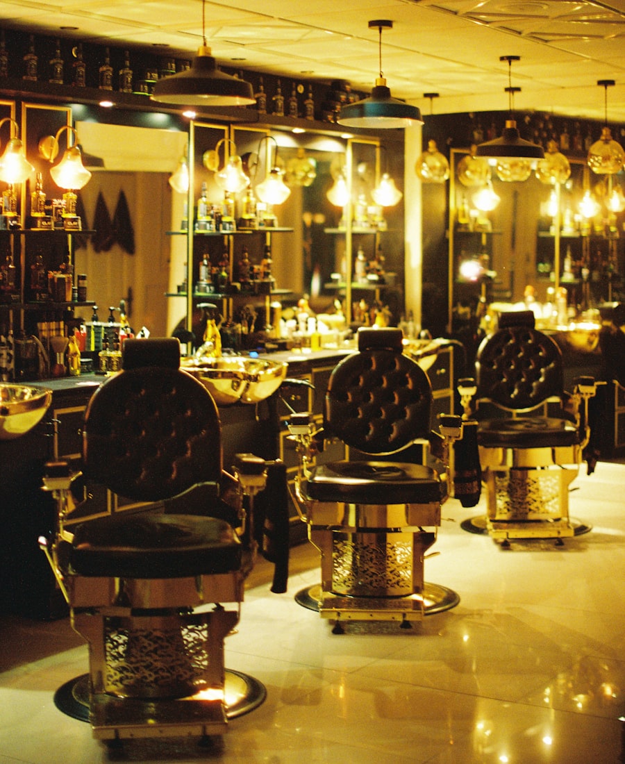 Modern beauty salon treatment experience