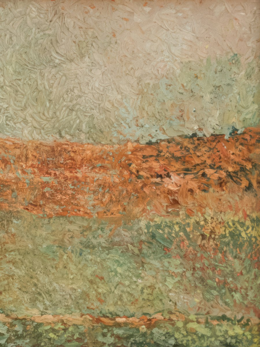 Soft landscape inspired painting