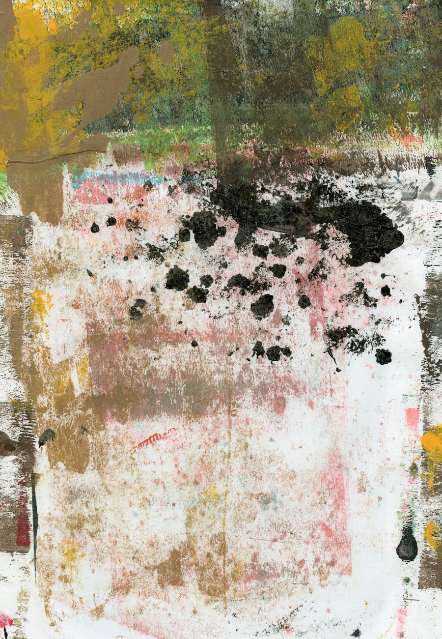 Earth-toned abstract fine art painting