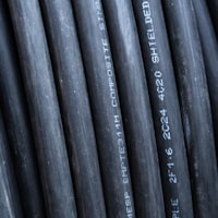 Close-up of a woven neck label