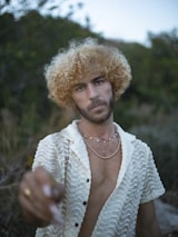 Curly bob wig