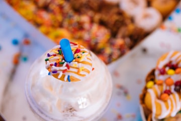 Rosquilla con chispas