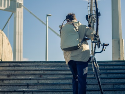 Final outgoing inspection with folded cycling vests in poly bags ready for carton