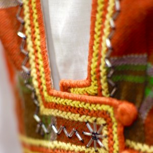 Decoration method factor: sublimated print beside a stitched twill crest