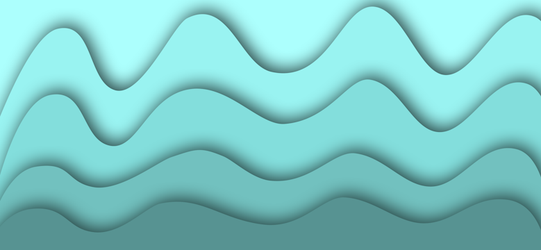Gradient wave banner preview