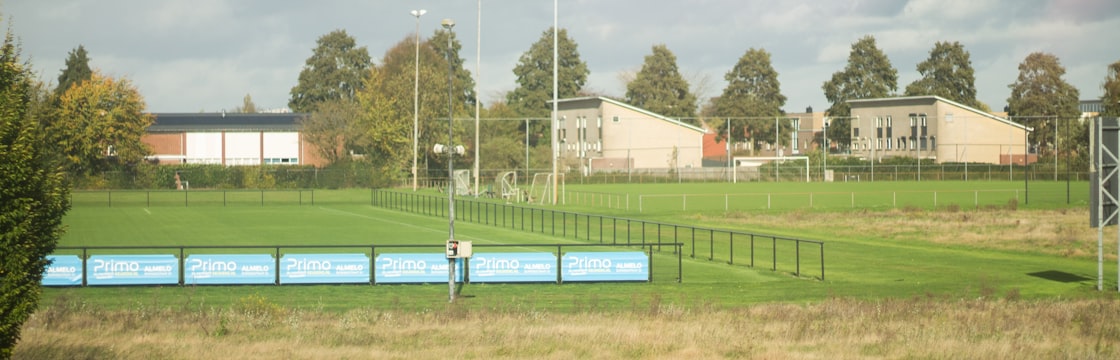 Canchas de fútbol en las sedes