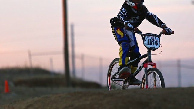 Youth junior cyclist fitting and sizing