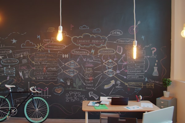 Creative brainstorming at the hub