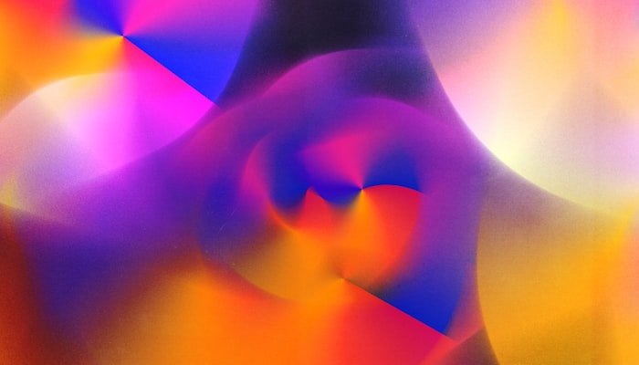 Neon geometric avatar pack preview