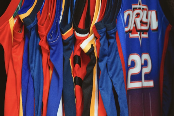 Screen printing on sportswear