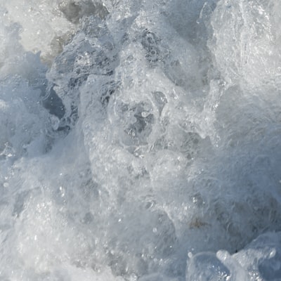 Water wave wig texture closeup — gentle ripple pattern