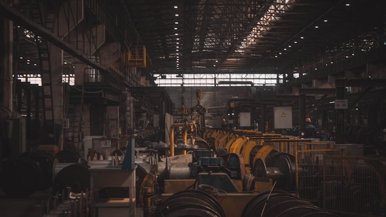 A live video call showing the real wall printer production line and machines in build on screen — a 30-minute live factory video tour