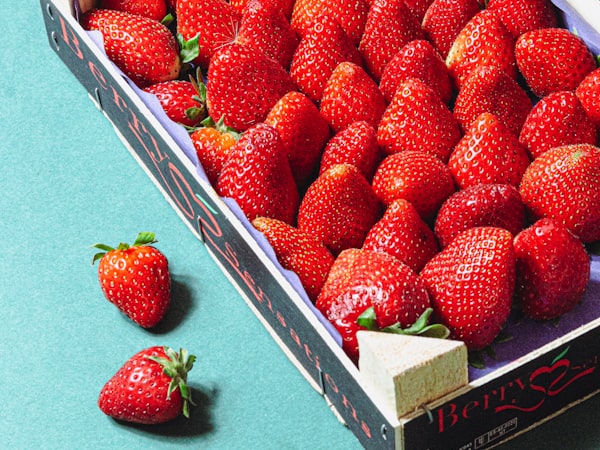 Berry and cherry punnets