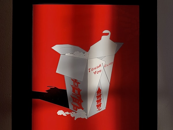Hinged clamshell take-out containers