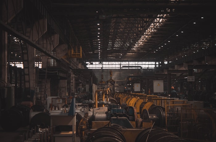 Equestrian apparel factory floor