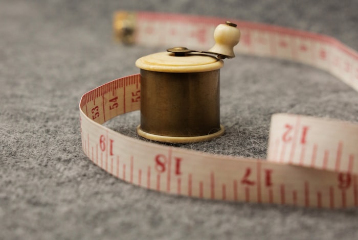 Exact garment measurements taken for a hockey jersey size chart