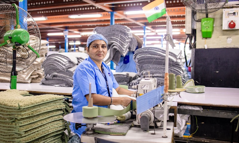 Factory production floor