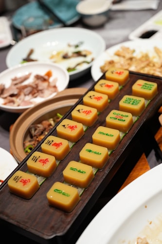 Festive Malay cookie assortment in gift box