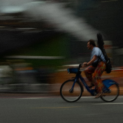 Blue Custom Bib Tights