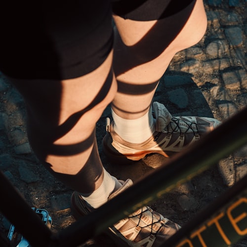 Reflective Detail Tights