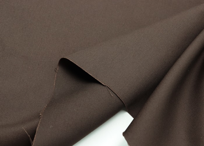 Macro of dense double-knit polyester fabric used for the hockey pant shell body