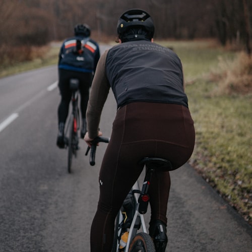 Red Race Team Bib Tights