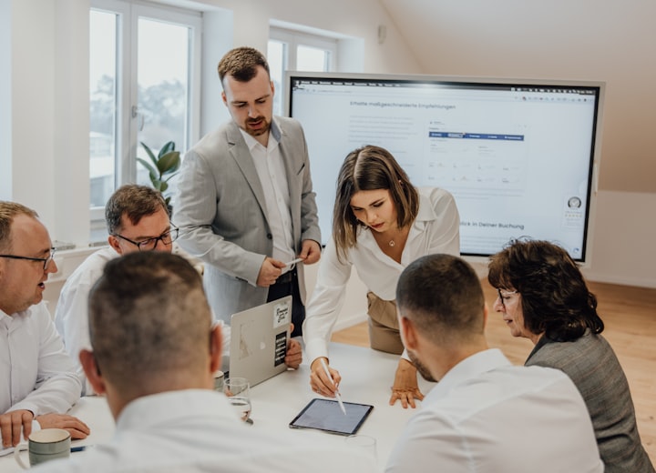Technicians installing an industrial refrigeration system
