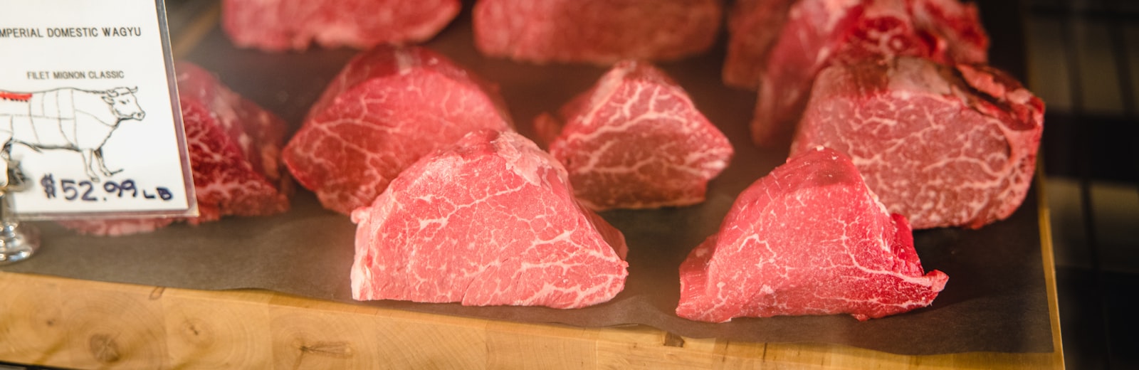 Cortes premium de carne