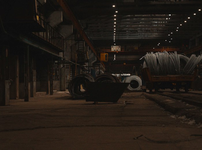 Industrial plant civil works project