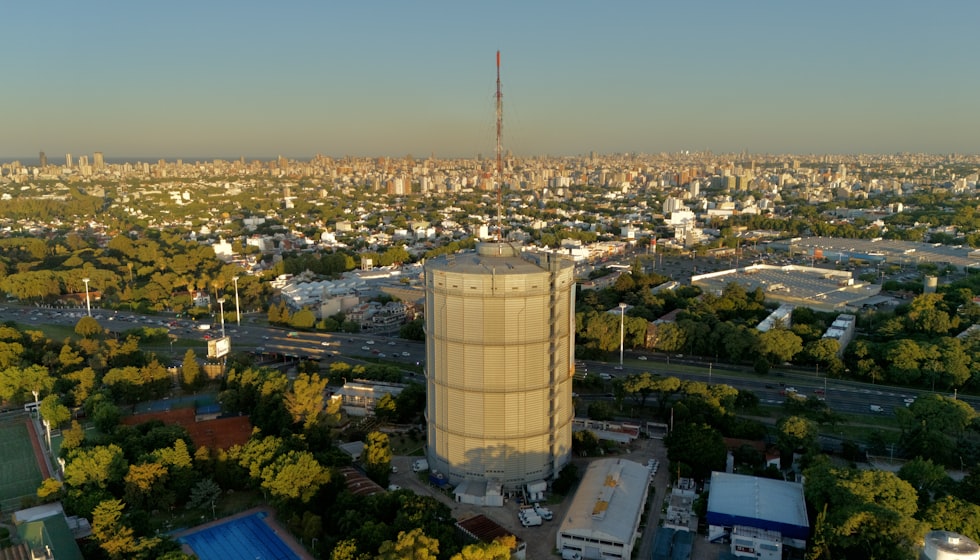 Vista aérea de Buenos Aires