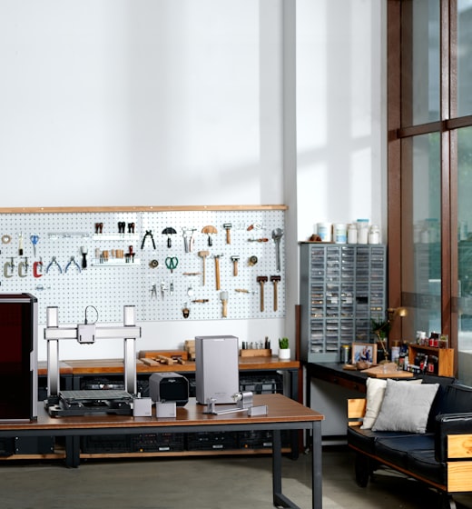 Inside our own workshop — machines built under one roof