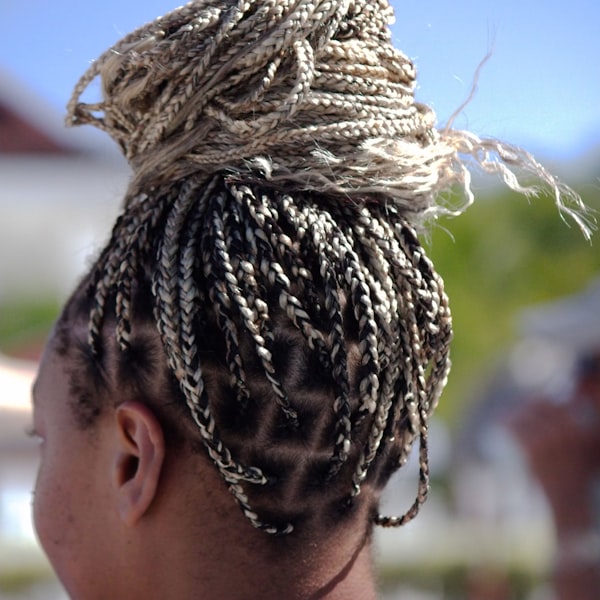 Boho braided wigs — braids with loose curly ends trending on TikTok
