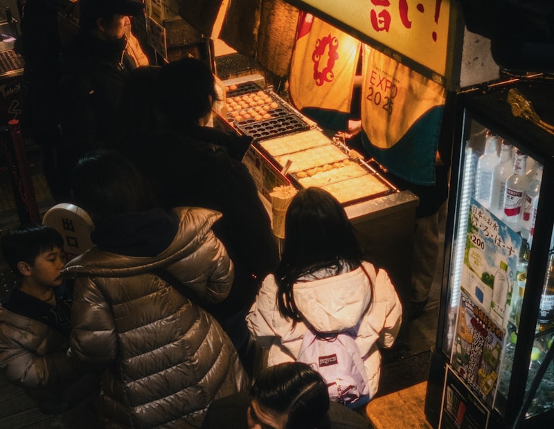 Night market attraction
