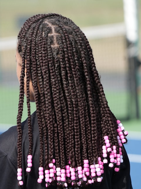 Short box braids bob 14 inch glueless braided wig