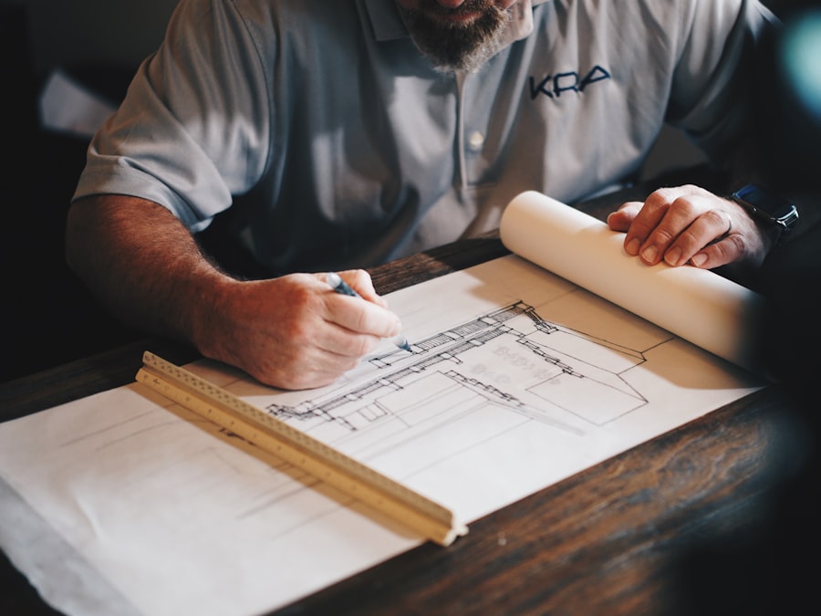 Drafting measurements recorded on a graded sheet — the same five numbers at spec, inspection, and receiving