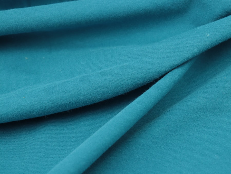 Close-up of medium-weight stretch cycling fabric