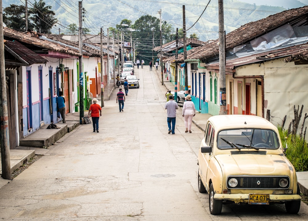 Community gathering in Latin America