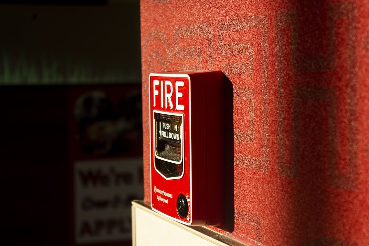 Fire alarm panel installation