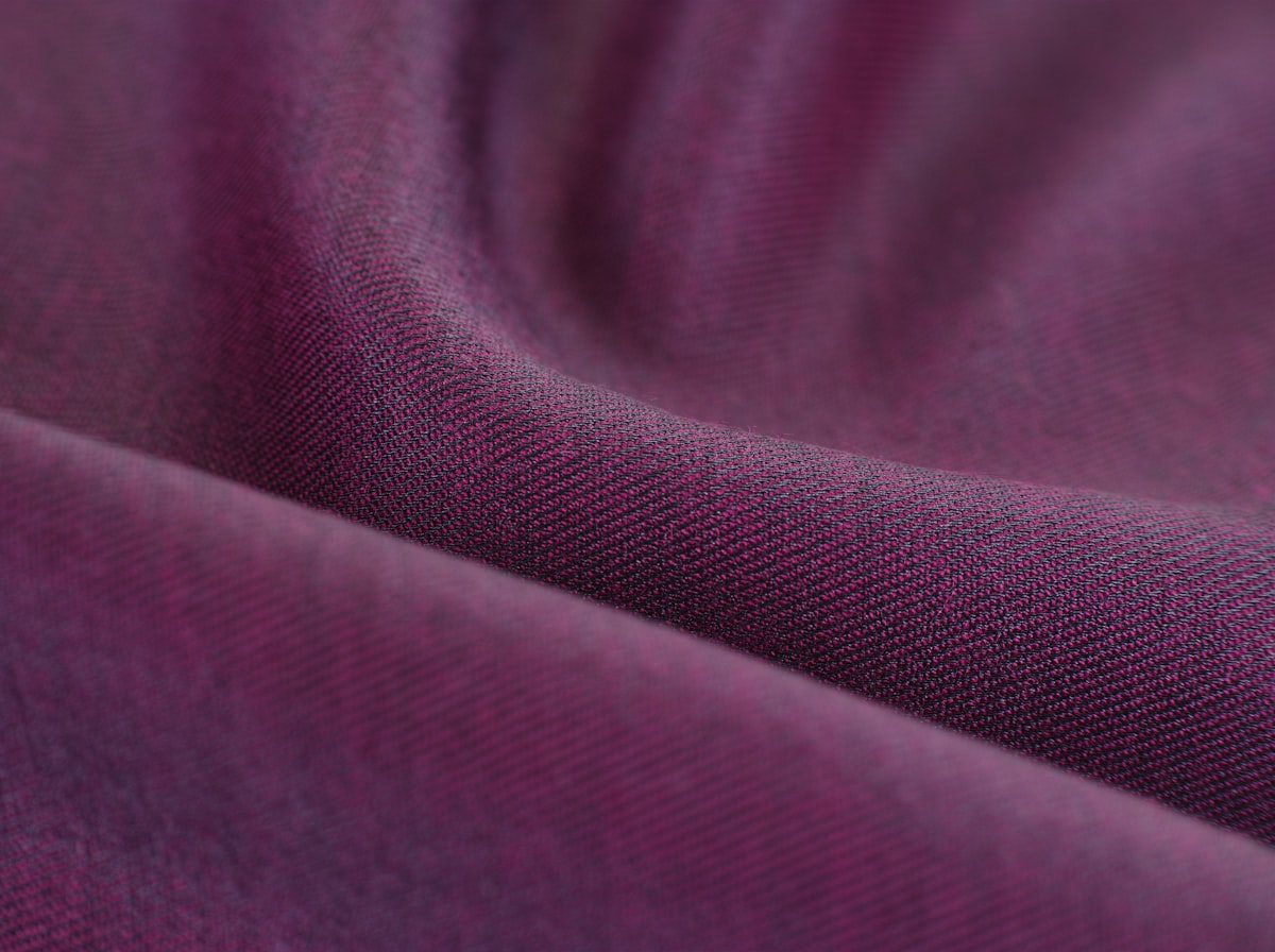Macro of a technical shell fabric with a fine twill face