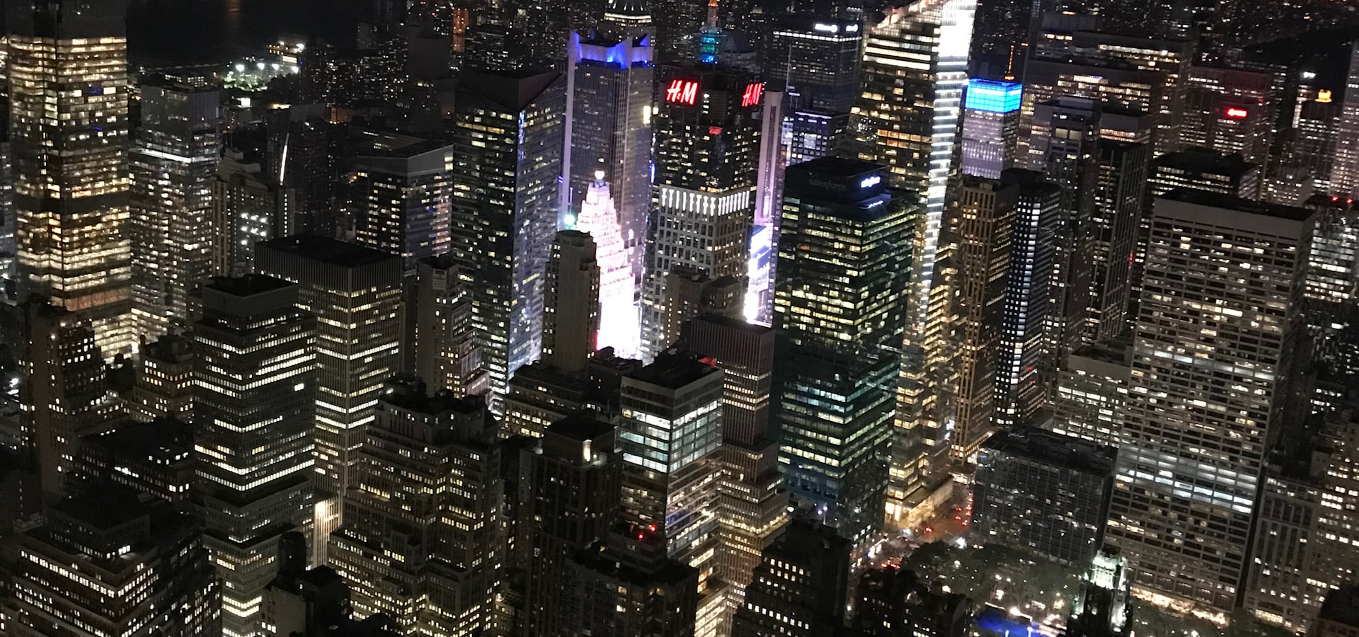 NYC Skyline at night