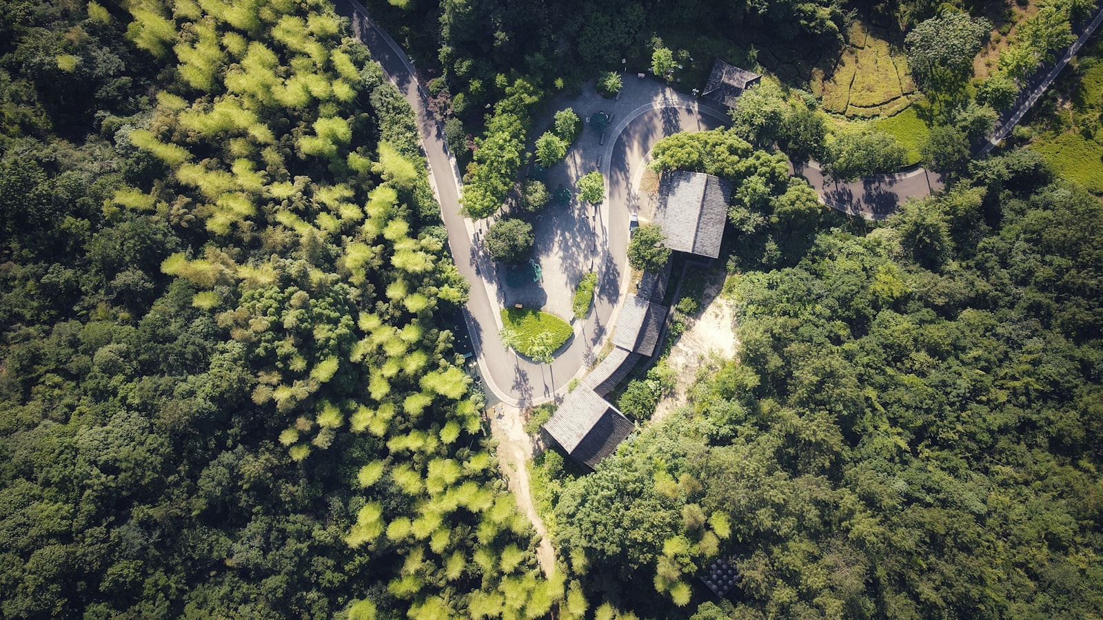 Natural stone quarry landscape
