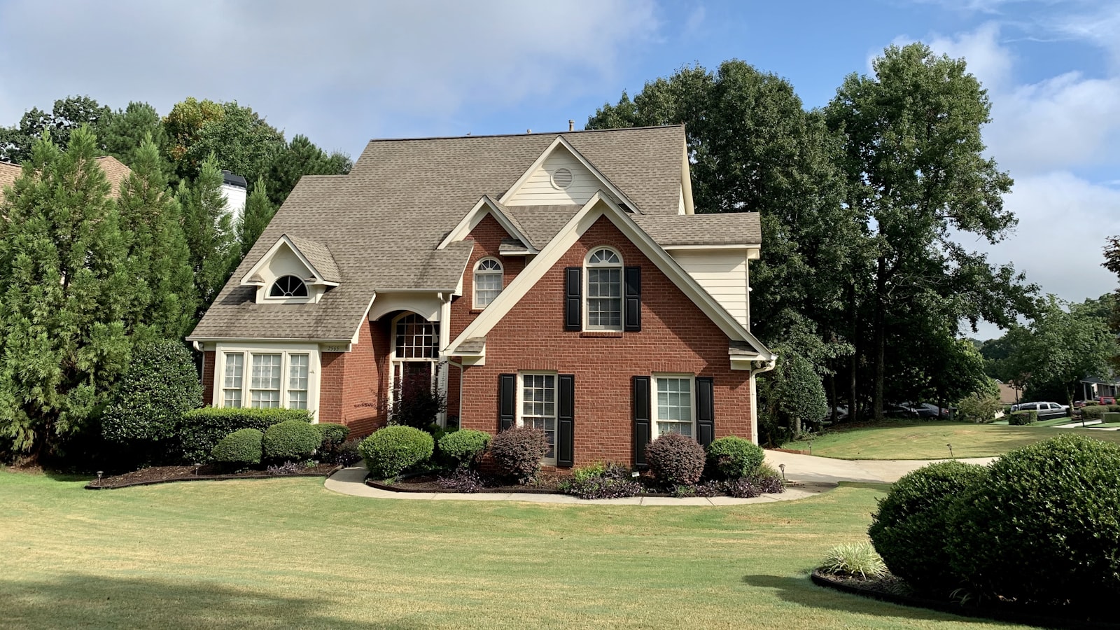 Roofing job on residential property