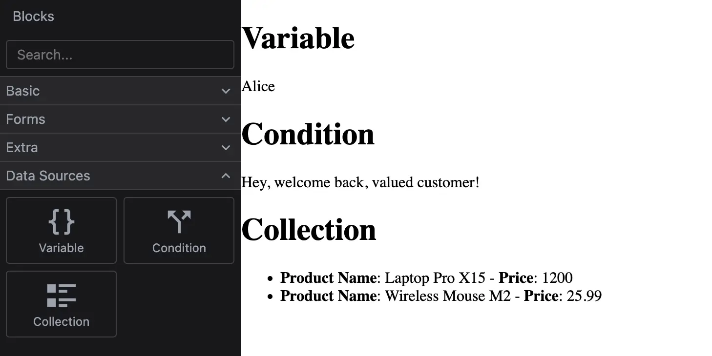 Data Sources Initialization