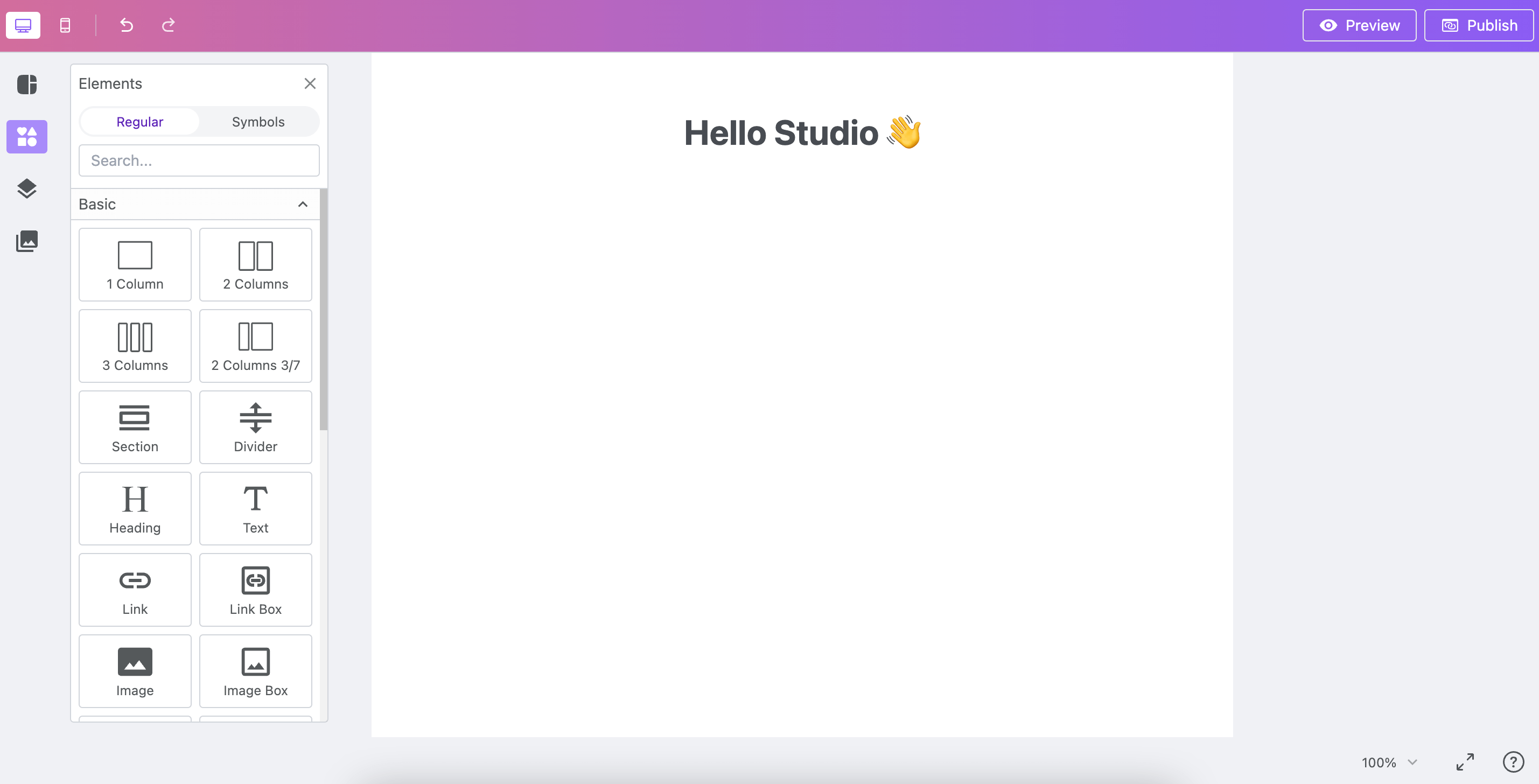 Canva Website Builder
