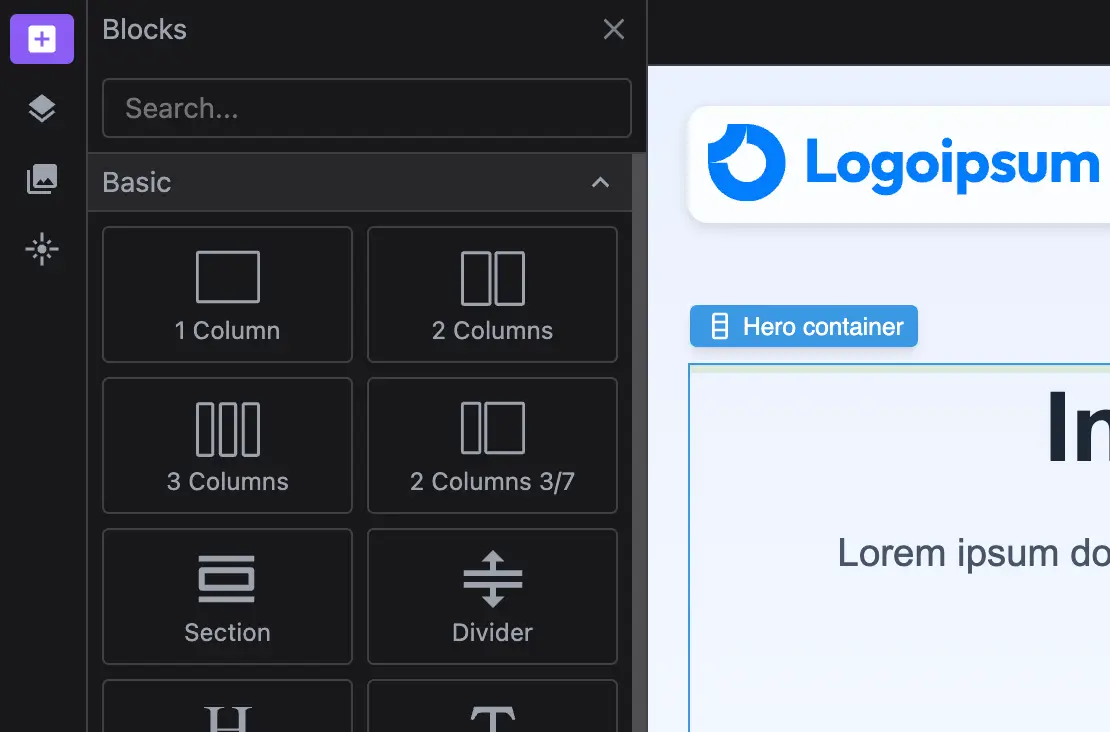Sidebar Buttons plugin